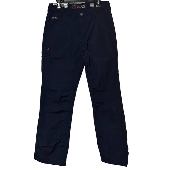 NWT Ariat FR M4 Low Rise Ripstop Bootcut Duralight Navy Pants - Picture 12 of 14